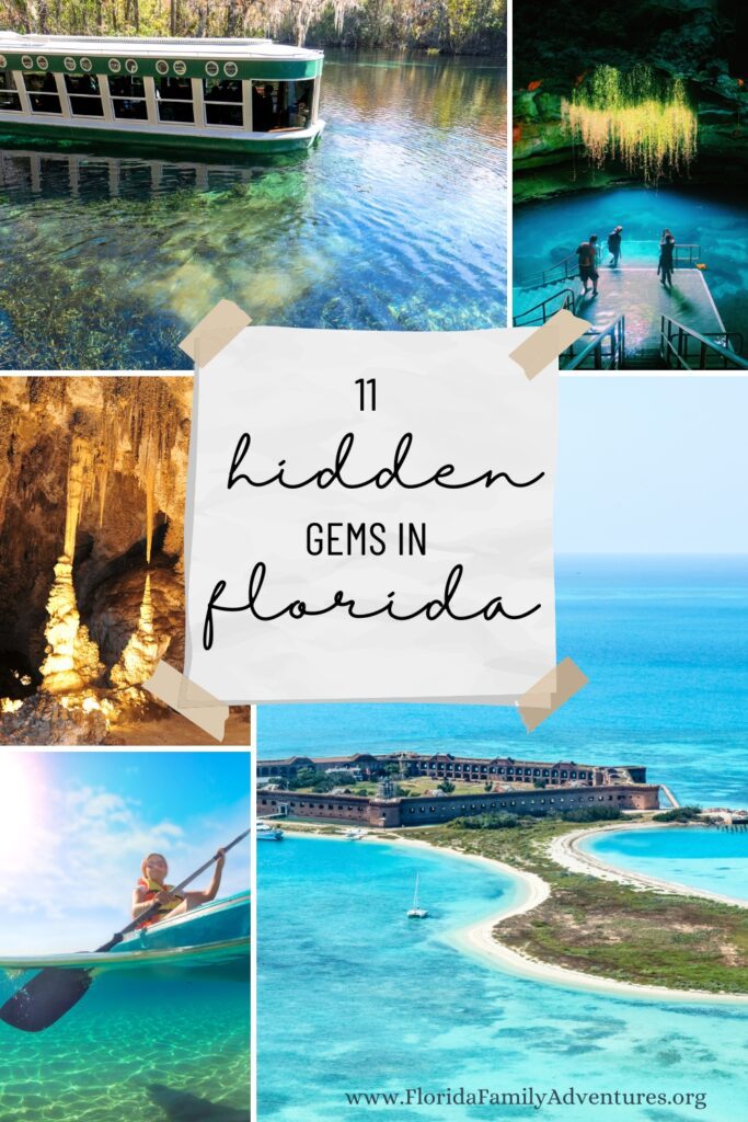 11 Hidden Gems in Florida, by Florida Family Adventures.