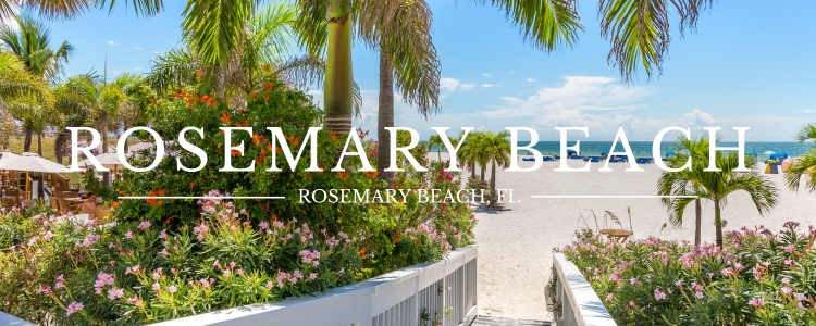 Charming coastal town of Rosemary Beach, a hidden gem along Florida's Emerald Coast