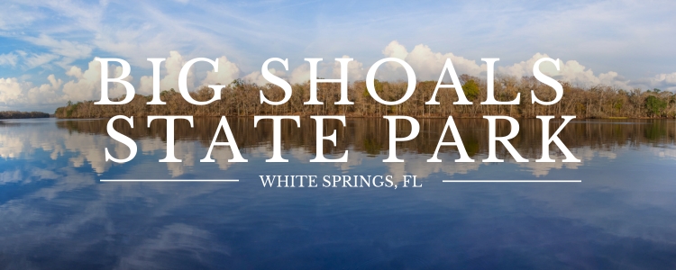 Big Shoals State Park in Florida, showcasing scenic river views, hiking trails, and the stunning shoals on the Suwannee River