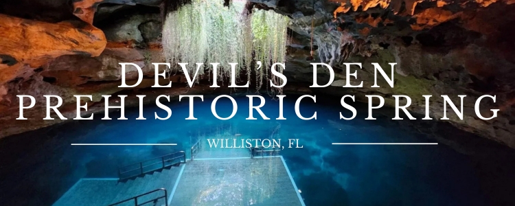 11 Hidden Gems in Florida, by Florida Family Adventures. Gem #4 Devils Den Prehistoric Spring.